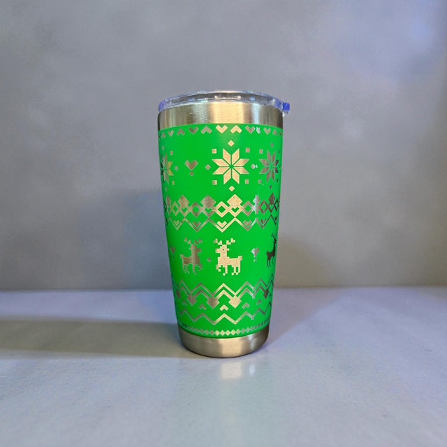 Ugly Sweater Christmas Tumbler
