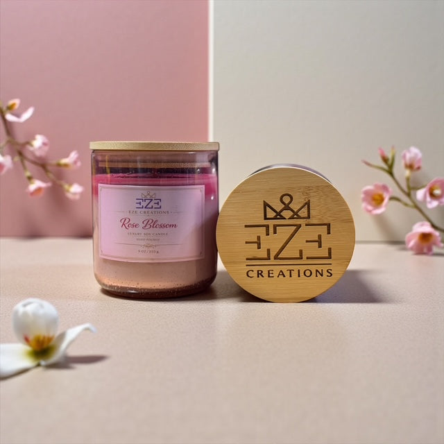 Rose Blossom Candle
