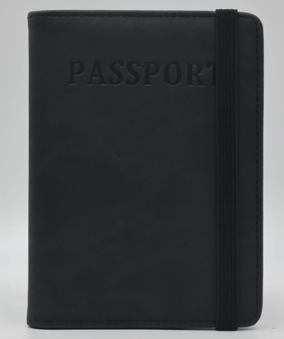 RFID Leatherette Passport Holder