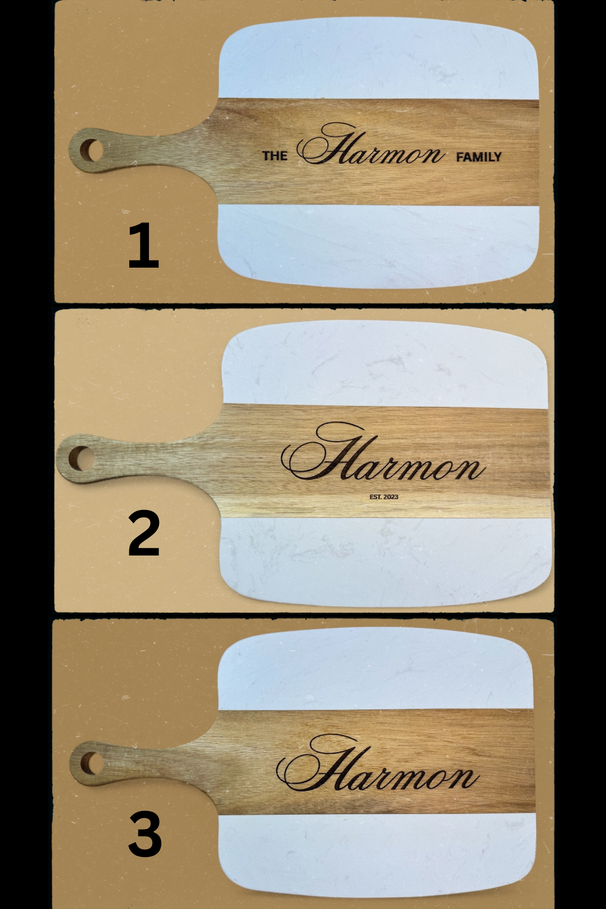 Marble Charcuterie Board Set