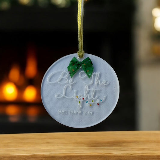 Be The Light Ornament