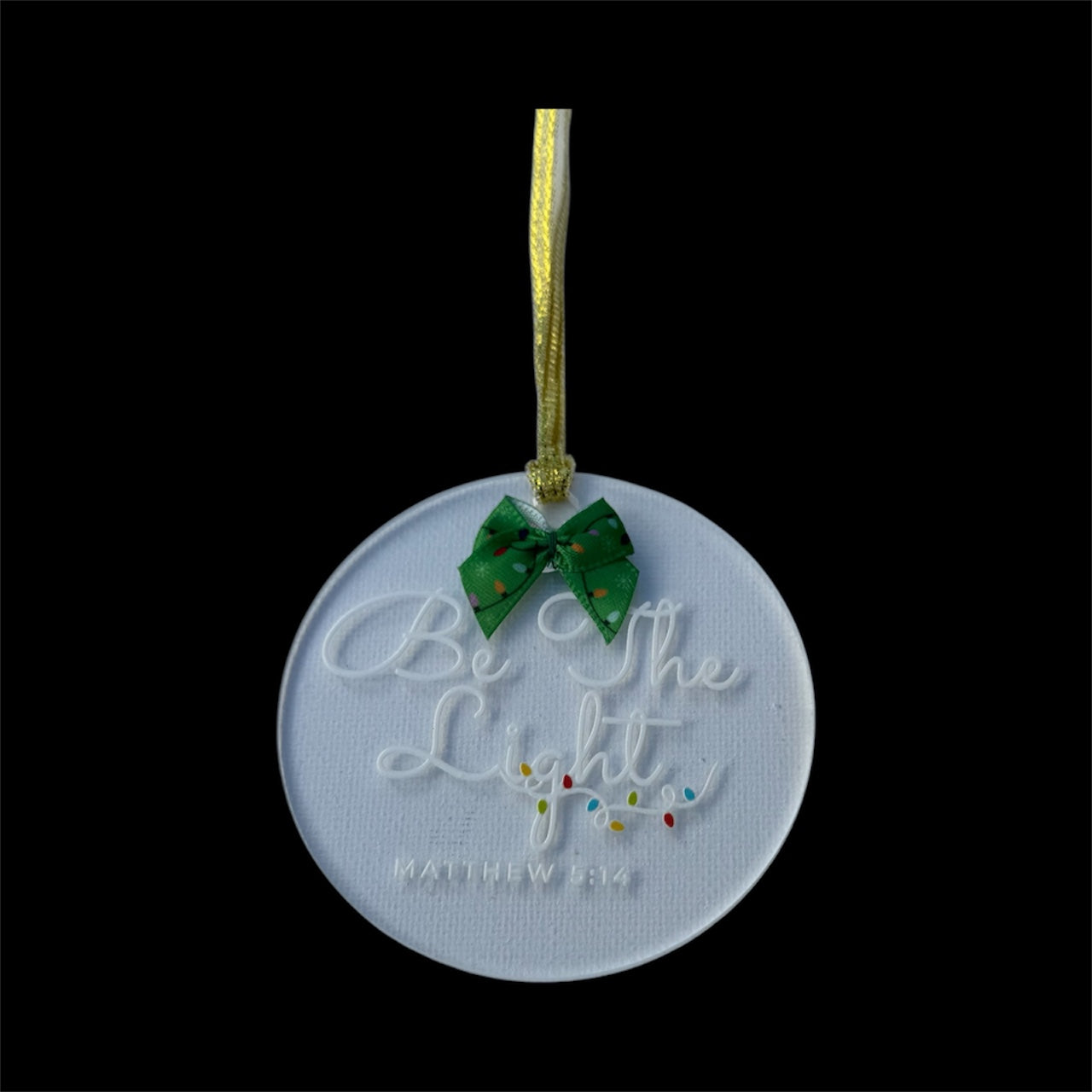 Be The Light Ornament