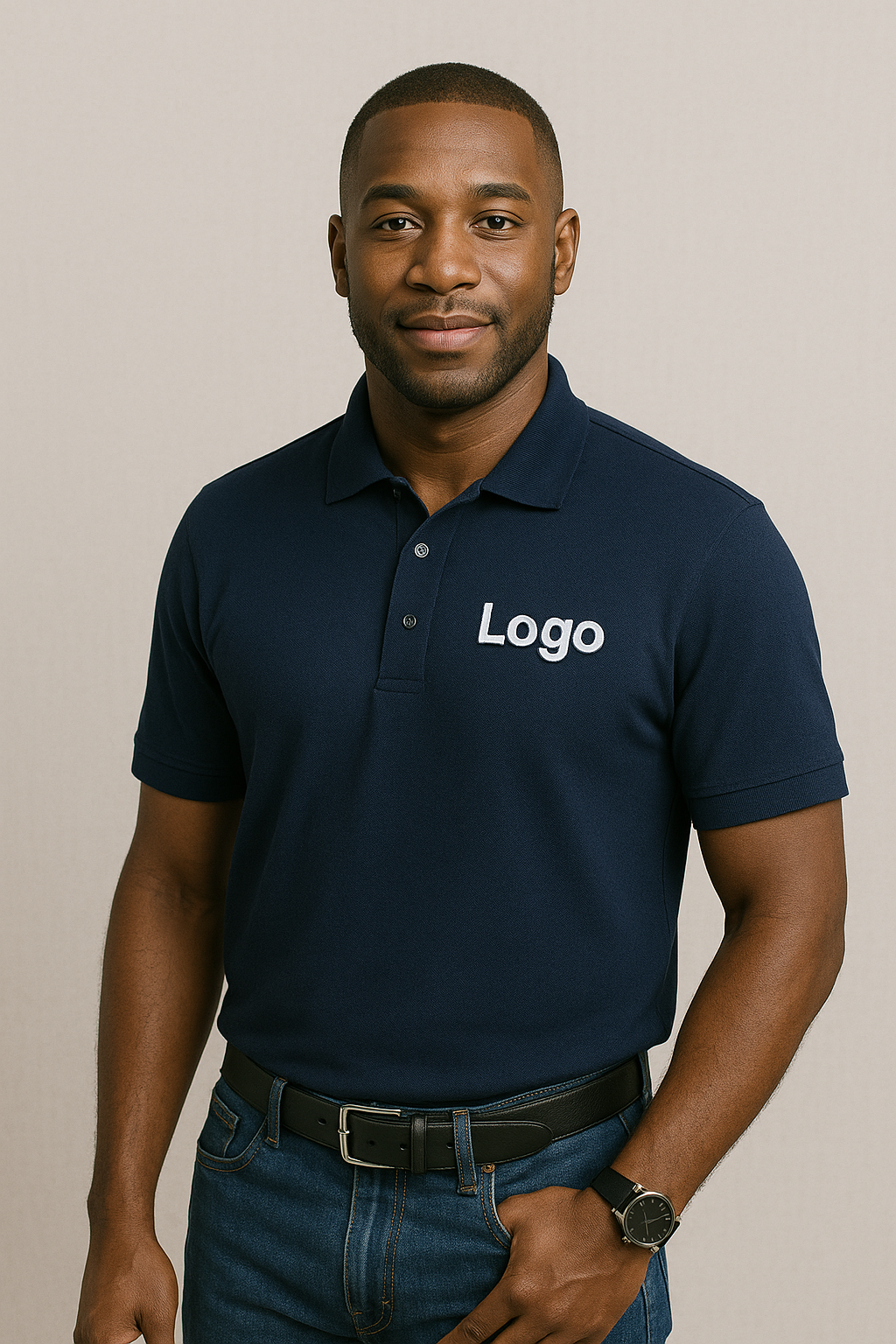Polo Shirt With Left Chest Logo