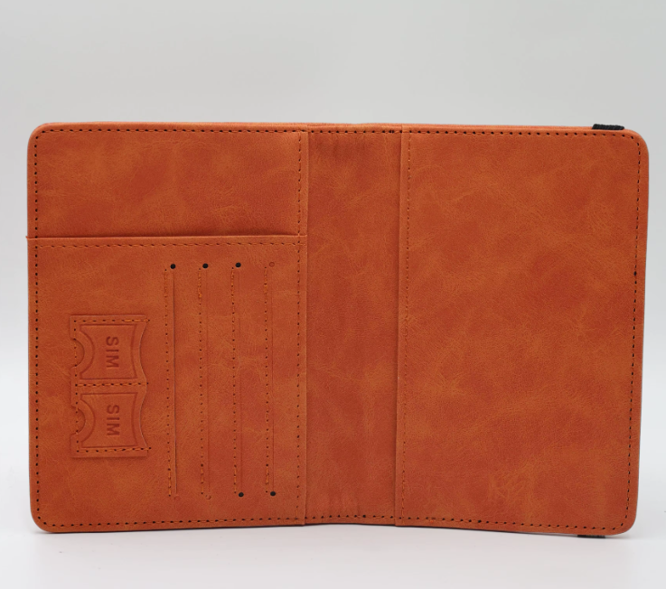 RFID Leatherette Passport Holder